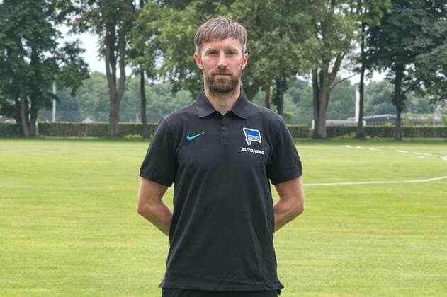 Hendrik Vieth, Hertha BSC, 1 BL, portrait date 2021 2022, 22 07 21, GER, Berlin, football, 22 07 21, Hertha BSC Berlin. Copyright: xUwexKoch Eibner-Pressefotox EP_EER