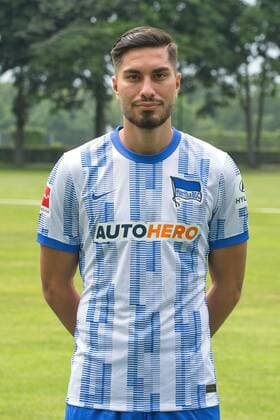 Suat Serdar, Hertha BSC, 1 BL, portrait date 2021 2022, 22 07 21, GER, Berlin, football, 22 07 21, Hertha BSC Berlin. Copyright: xUwexKoch Eibner-Pressefotox EP_EER