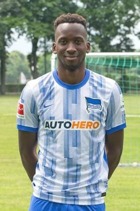 Dodi Lukebakio, Hertha BSC, 1 BL, Portraettermin 2021 2022, 22 07 21, GER, Berlin, Football, 22 07 21, Hertha BSC Berlin. Copyright: xUwexKoch Eibner-Pressefotox EP_EER