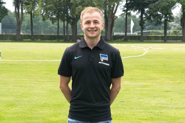 Hermann Doerner, Hertha BSC, 1 BL, portrait date 2021 2022, 22 07 21, GER, Berlin, football, 22 07 21, Hertha BSC Berlin. Copyright: xUwexKoch Eibner-Pressefotox EP_EER