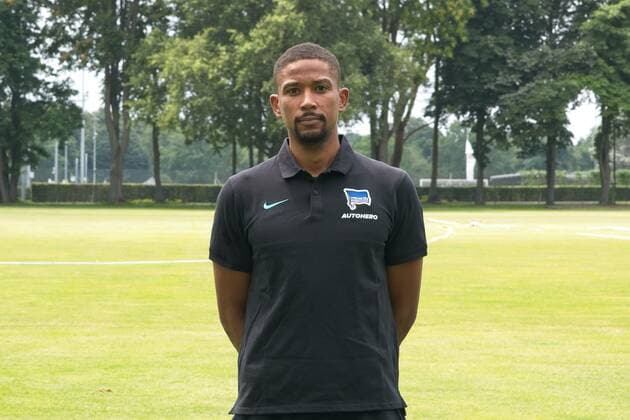 Frederick Syna, Hertha BSC, 1 BL, portrait date 2021 2022, 22 07 21, GER, Berlin, football, 22 07 21, Hertha BSC Berlin. Copyright: xUwexKoch Eibner-Pressefotox EP_EER