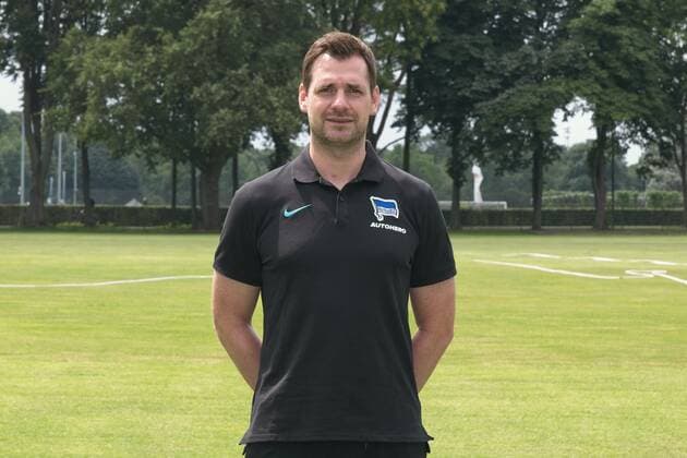 Michael Becker, Hertha BSC, 1 BL, portrait date 2021 2022, 22 07 21, GER, Berlin, football, 22 07 21, Hertha BSC Berlin. Copyright: xUwexKoch Eibner-Pressefotox EP_EER