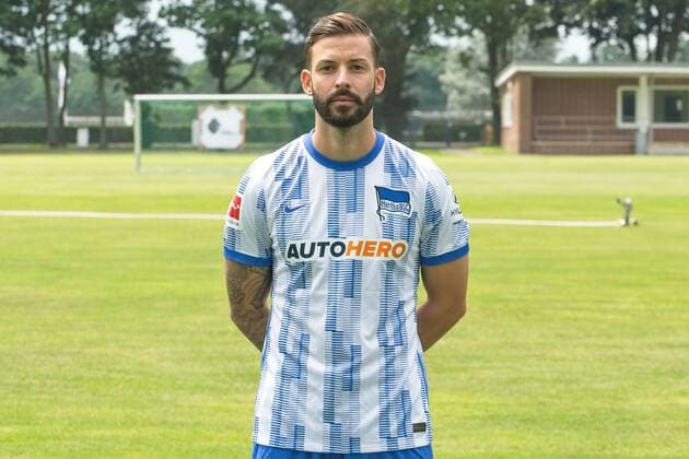 Marvin Plattenhardt, Hertha BSC, 1 BL, portrait date 2021 2022, 22 07 21, GER, Berlin, football, 22 07 21, Hertha BSC Berlin. Copyright: xUwexKoch Eibner-Pressefotox EP_EER