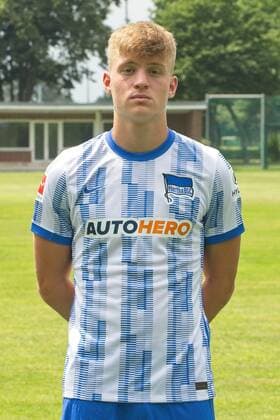 Luca Netz, Hertha BSC, 1 BL, portrait date 2021 2022, 22 07 21, GER, Berlin, football, 22 07 21, Hertha BSC Berlin. Copyright: xUwexKoch Eibner-Pressefotox EP_EER