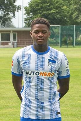 Daishawn Redan, Hertha BSC, 1 BL, portrait date 2021 2022, 22 07 21, GER, Berlin, football, 22 07 21, Hertha BSC Berlin. Copyright: xUwexKoch Eibner-Pressefotox EP_EER