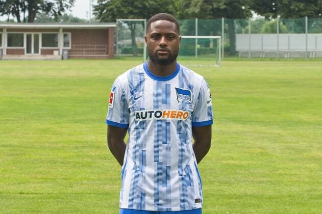 Deyovaisio Zeefuik, Hertha BSC, 1 BL, Portraettermin 2021 2022, 22 07 21, GER, Berlin, Football, 22 07 21, Hertha BSC Berlin. Copyright: xUwexKoch Eibner-Pressefotox EP_EER