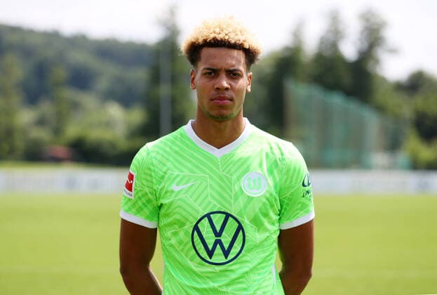VfL Porträttermin 2021 2022 Bad Waltersdorf, 22 07 2021, VfL Wolfsburg, 1 BL, Porträttermin 2021 2022, Felix Nmecha VfL Wolfsburg Bad Waltersdorf