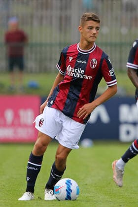 KACPER URBANSKI, Bologna, Serie A, amichevole, Bologna vs Bagnolese, Pinzolo - TN SERIE A 2021-22 AMICHEVOLE BOLOGNA-BAGNOLESE
