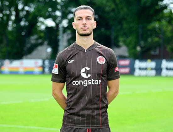 Football Leart Paqarada Hamburg, 08 07 2021, football, FC St Pauli, photo opportunity 2021 Hamburg Poolfoto WITTERS ,EDITORIAL USE ONLY