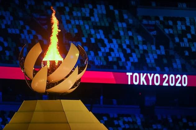 Bilder des Jahres 2021, Sport 07. Juli Tokio 2020 im Jahr 2021, Rückblick: Olympische Highlights Sport Themen der Woche KW29 Sport Bilder des Tages 210723 The Olympic cauldron is lit during the Opening Ceremony of the Tokyo 2020 Olympic Games, Olympische Spiele, Olympia, OS on July 23, 2021 in Tokyo. Photo: Jon Olav Nesvold BILDBYRAN COP 217 JM0166 bbeng olympic games olympics os ol olympiska spel olympiske leker tokyo2020 tokyo 2020 tokyo-os tokyo-ol invigning invigningsceremoni opening ceremony apningsseremoni eld olympiska elden *** 210723 The Olympic cauldron is lit during the Opening Ceremony of the Tokyo 2020 Olympic Games on July 23, 2021 in Tokyo Photo Jon Olav Nesvold BILDBYRAN COP 217 JM0166 bbeng olympic games olympics os ol olympiska spel olympiske leker tokyo2020 tokyo 2020 tokyo os tokyo ol inauguration inauguration ceremony opening ceremony opening ceremony fire olympic fire,  Copyright: JONxOLAVxNESVOLD BB210723JE051
