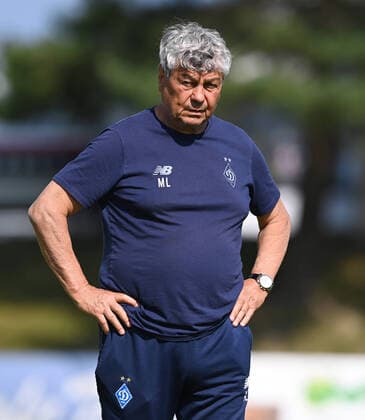 Football, Men, 2021 2022 season, Test match, 1 FC Union Berlin Dynamo Kiev in Kematen Austria , coach Mircea Lucescu Dynamo Kiev , 23 07 2021, Copyright: xMatthiasxKochx