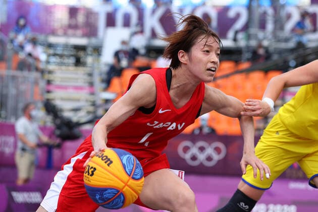 Mio Shinozaki (JPN), JULY 24, 2021 - 3x3 Basketball : Women s Pool round match between Romania - Japan during the Tokyo 2020 Olympic Games, Olympische Spiele, Olympia, OS at the Aomi Urban Sports Park in Tokyo, Japan. Noxthirdxpartyxsales  (165308602)