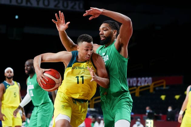 Tokyo 2020 in 2021, Basketball, Men, Australia - Nigeria
