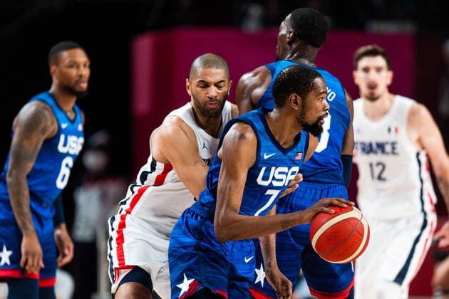 Tokyo 2020 in 2021, Basketball, Men, France - USA