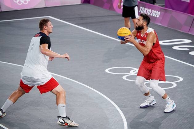 2021.07.25 Igrzyska Olimpijskie Tokio 2020 Koszykowka 3x3, mecz ROC vs Polska N z Pawel Pawlowski Foto Rafal Oleksiewicz PressFocus 2021.07.25 Tokyo 2020 Olympic Games, Olympische Spiele, Olympia, OS Men s 3x3 Basketball, matcz ROC vs Poland Pawel Pawlowski Credit Rafal Oleksiewicz PressFocus NEWSPIX.PL --- Newspix.pl  20210725PFRO2061