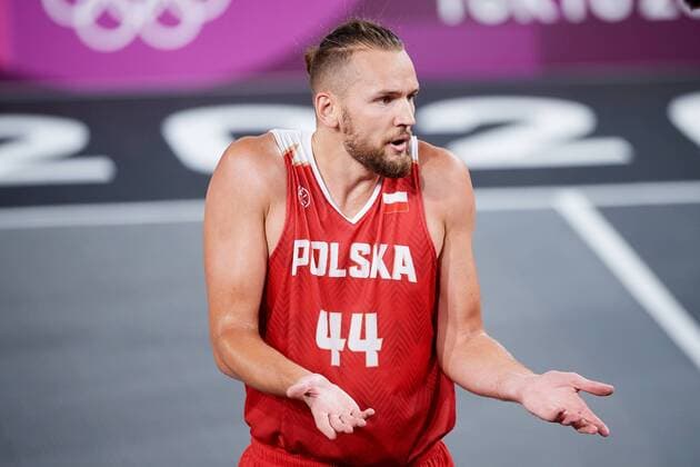 2021.07.25 Igrzyska Olimpijskie Tokio 2020 Koszykowka 3x3, mecz ROC vs Polska N z Szymon Rduch Foto Rafal Oleksiewicz PressFocus 2021.07.25 Tokyo 2020 Olympic Games, Olympische Spiele, Olympia, OS Men s 3x3 Basketball, matcz ROC vs Poland Szymon Rduch Credit Rafal Oleksiewicz PressFocus NEWSPIX.PL --- Newspix.pl  20210725PFRO2265