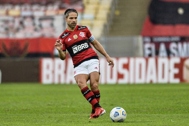 Flamengo x São Paulo RIO DE JANEIRO, RJ - 25.07.2021: FLAMENGO X SÃO PAULO - Diego Ribas during a match between Flamengo and São Paulo, valid for the Brazilian Championship Serie A 2021, held at Maracanã Stadium, Rio de Janeiro RJ, this Sunday (25). (Photo: Nayra Halm Fotoarena) x2097946x  NayraxHalm