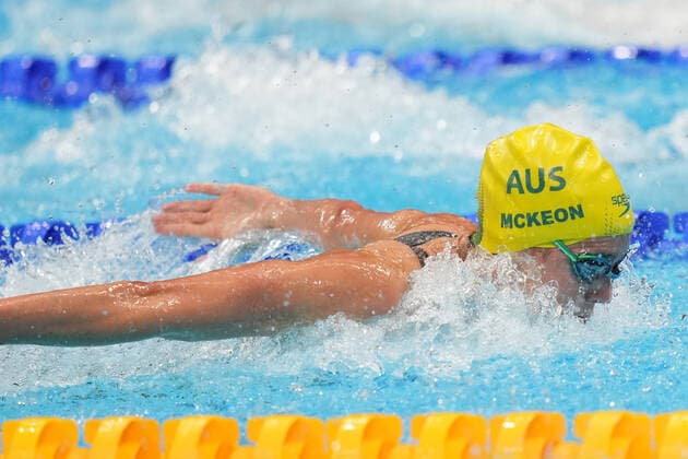 PARIS 2024, OLYMPIC LEGENDS: Emma McKeon OLY21 TOKYO SWIM FINALS, Emma McKeon of Australia in action during her Bronze medal swim in the Women s 100m Butterfly Final at the Tokyo Aquatics Centre during the Tokyo Olympic Games, Olympische Spiele, Olympia, OS Tokyo Monday, July 26, 2021. ( NO ARCHIVING, EDITORIAL USE ONLY, NO USE IN BOOKS WITHOUT CONSENT TOKYO TOKYO JAPAN  Copyright: xJOExGIDDENSx 20210726001560392015