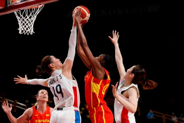 Tokyo 2020 in 2021, Basketball, Women, Spain - South Korea