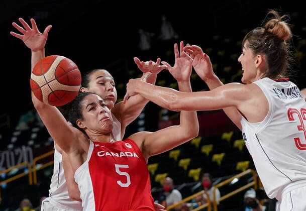 Tokyo 2020 in 2021, Basketball, Women, Canada - Serbia