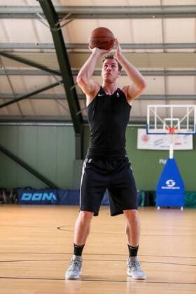 BASKETBALL - photo shooting with Jakob Poeltl VIENNA,AUSTRIA,26.JUL.21 - BASKETBALL - photo shooting with Jakob Poeltl. Image shows Jakob Poeltl (San Antonio Spurs).  GEPAxpictures xPhilippxBrem