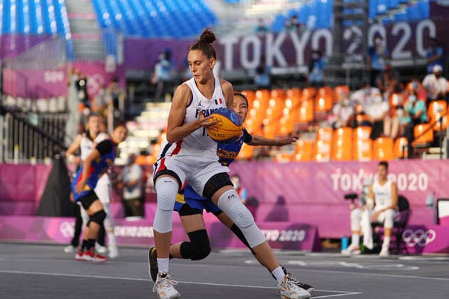 Ana Maria Filip (FRA), JULY 26, 2021 - 3x3 Basketball : Women s Pool round match between France 22-18 Mongolia during the Tokyo 2020 Olympic Games, Olympische Spiele, Olympia, OS at the Aomi Urban Sports Park in Tokyo, Japan. Noxthirdxpartyxsales  (165512094)