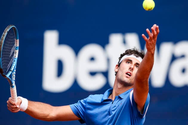 TENNIS - ATP, Tennis Herren Generali Open 2021 KITZBUEHEL,AUSTRIA,26.JUL.21 - TENNIS - ATP World Tour, Generali Open. Image shows Carlos Taberner (ESP).  GEPAxpictures xPatrickxSteiner
