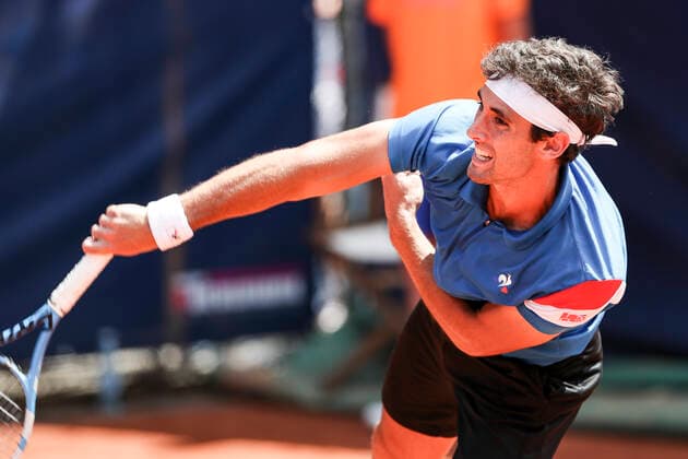 TENNIS - ATP, Tennis Herren Generali Open 2021 KITZBUEHEL,AUSTRIA,26.JUL.21 - TENNIS - ATP World Tour, Generali Open. Image shows Carlos Taberner (ESP).  GEPAxpictures xPatrickxSteiner
