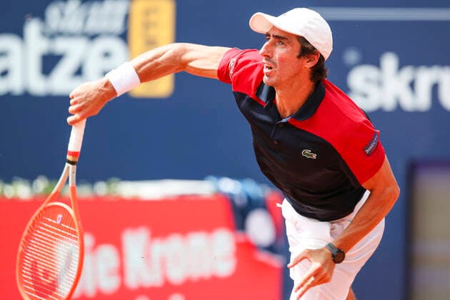 TENNIS - ATP, Tennis Herren Generali Open 2021 KITZBUEHEL,AUSTRIA,26.JUL.21 - TENNIS - ATP World Tour, Generali Open. Image shows Pablo Cuevas (URU).  GEPAxpictures xPatrickxSteiner