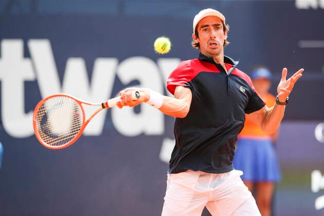 TENNIS - ATP, Tennis Herren Generali Open 2021 KITZBUEHEL,AUSTRIA,26.JUL.21 - TENNIS - ATP World Tour, Generali Open. Image shows Pablo Cuevas (URU).  GEPAxpictures xPatrickxSteiner