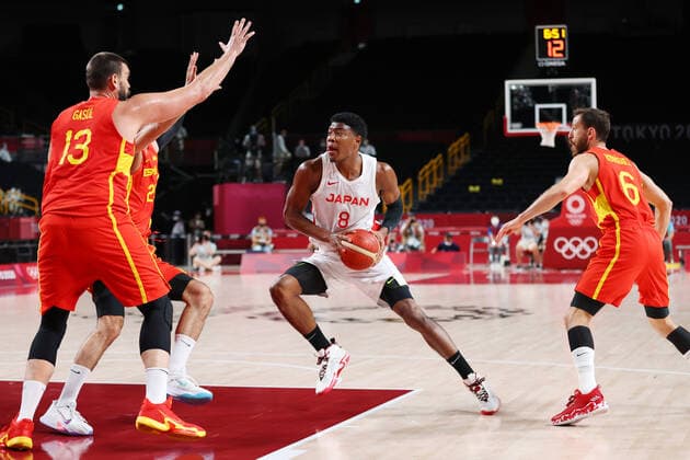 Rui Hachimura (JPN), JULY 26, 2021 - Basketball : Men s Preliminary Round Group C match between Japan - Spain during the Tokyo 2020 Olympic Games, Olympische Spiele, Olympia, OS at the Saitama Super Arena in Saitama, Japan. Noxthirdxpartyxsales  (165531631)