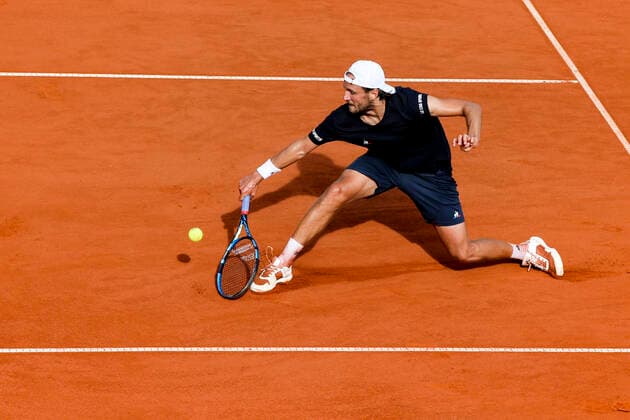 TENNIS - ATP, Tennis Herren Generali Open 2021 KITZBUEHEL,AUSTRIA,26.JUL.21 - TENNIS - ATP World Tour, Generali Open. Image shows Lucas Pouille (FRA).  GEPAxpictures xPatrickxSteiner
