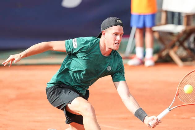 TENNIS - ATP, Tennis Herren Generali Open 2021 KITZBUEHEL,AUSTRIA,26.JUL.21 - TENNIS - ATP World Tour, Generali Open. Image shows Tristan-Samuel Weissborn (AUT).  GEPAxpictures xPatrickxSteiner