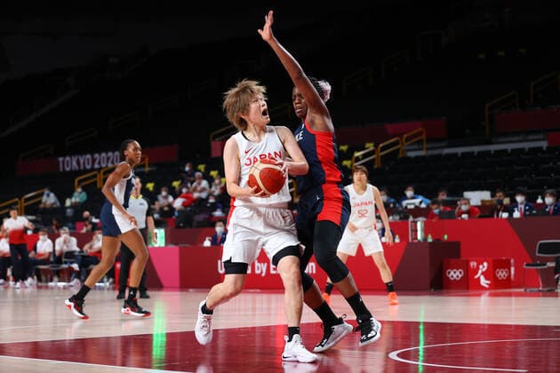 Maki Takada (JPN), JULY 27, 2021 - Basketball : Women s Preliminary Round Group B match between Japan - France during the Tokyo 2020 Olympic Games, Olympische Spiele, Olympia, OS at the Saitama Super Arena in Saitama, Japan. Noxthirdxpartyxsales  (165563966)