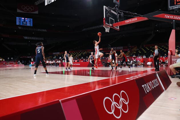 General view, JULY 27, 2021 - Basketball : Women s Preliminary Round Group B match between Japan - France during the Tokyo 2020 Olympic Games, Olympische Spiele, Olympia, OS at the Saitama Super Arena in Saitama, Japan. Noxthirdxpartyxsales  (165575203)