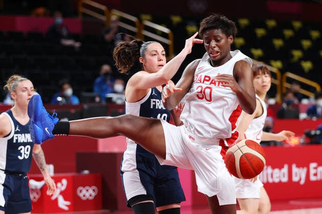 Evelyn Mawuli (JPN), JULY 27, 2021 - Basketball : Women s Preliminary Round Group B match between Japan - France during the Tokyo 2020 Olympic Games, Olympische Spiele, Olympia, OS at the Saitama Super Arena in Saitama, Japan. Noxthirdxpartyxsales  (165578258)