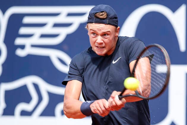 TENNIS - ATP, Tennis Herren Generali Open 2021 KITZBUEHEL,AUSTRIA,27.JUL.21 - TENNIS - ATP World Tour, Generali Open. Image shows Holger Vitus Nodskov Rune (DEN).  GEPAxpictures xPatrickxSteiner