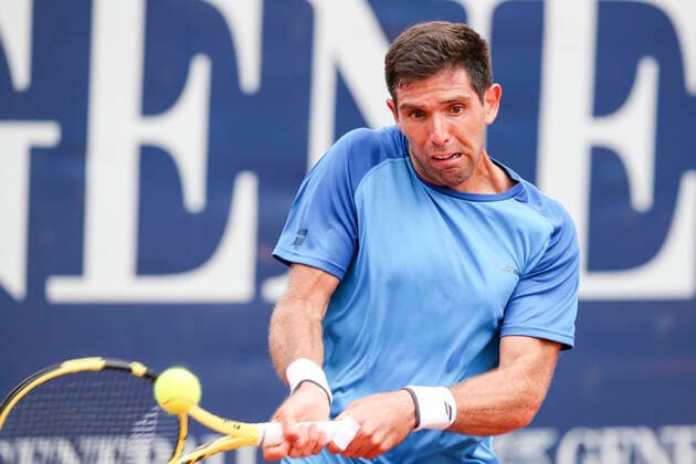 TENNIS - ATP, Tennis Herren Generali Open 2021 KITZBUEHEL,AUSTRIA,27.JUL.21 - TENNIS - ATP World Tour, Generali Open. Image shows Federico Delbonis (ARG).  GEPAxpictures xPatrickxSteiner