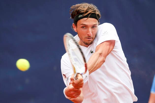 TENNIS - ATP, Tennis Herren Generali Open 2021 KITZBUEHEL,AUSTRIA,27.JUL.21 - TENNIS - ATP World Tour, Generali Open. Image shows Arthur Rinderknech (FRA).  GEPAxpictures xPatrickxSteiner