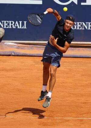 Holger Rune, from above Tennis Generali Open Kitzbuehel 2020 ATP 250 Kitzbuehler Tennis Club Kitzbuehel Tirol Austria 27 July 2021 Copyright: xJuergenxHasenkopfx