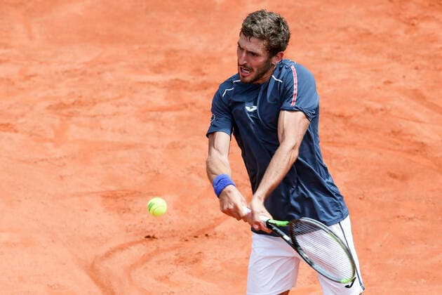 TENNIS - ATP, Tennis Herren Generali Open 2021 KITZBUEHEL,AUSTRIA,27.JUL.21 - TENNIS - ATP World Tour, Generali Open. Image shows Mario Vilella Martinez (ESP).  GEPAxpictures xPatrickxSteiner