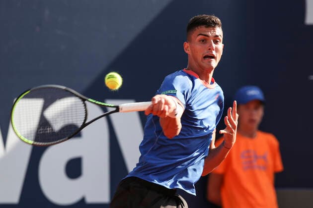 TENNIS - ATP, Tennis Herren Generali Open 2021 KITZBUEHEL,AUSTRIA,27.JUL.21 - TENNIS - ATP World Tour, Generali Open. Image shows Alexander Erler (AUT).  GEPAxpictures xPatrickxSteiner