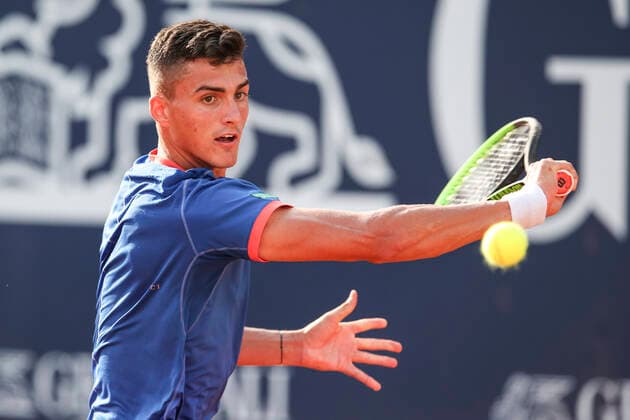 TENNIS - ATP, Tennis Herren Generali Open 2021 KITZBUEHEL,AUSTRIA,27.JUL.21 - TENNIS - ATP World Tour, Generali Open. Image shows Alexander Erler (AUT).  GEPAxpictures xPatrickxSteiner