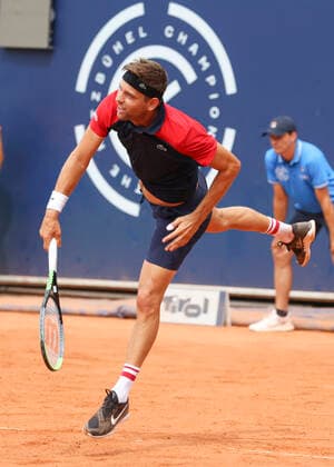 Filip Krajinovic Tennis Generali Open Kitzbuehel 2020 ATP 250 Kitzbuehler Tennis Club Kitzbuehel Tirol Austria 28 July 2021 Copyright: xJuergenxHasenkopfx