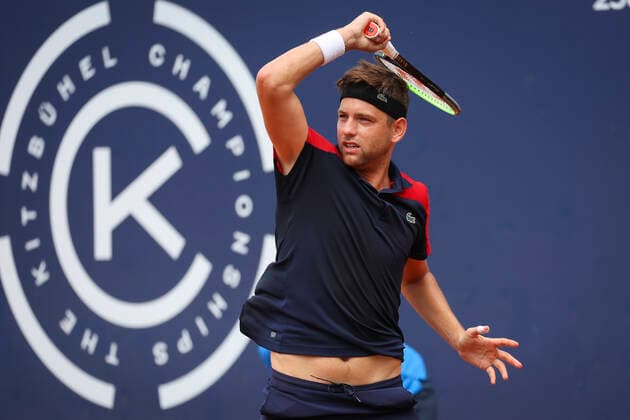 Filip Krajinovic Tennis Generali Open Kitzbuehel 2020 ATP 250 Kitzbuehler Tennis Club Kitzbuehel Tirol Austria 28 July 2021 Copyright: xJuergenxHasenkopfx