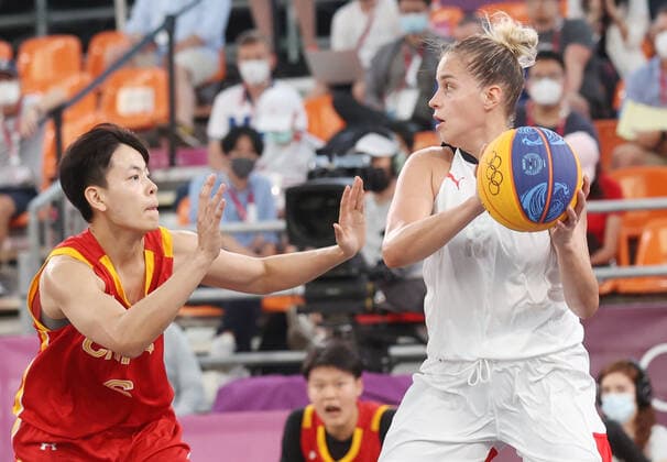 Tokyo 2020 in 2021, 3x3 basketball, women, ROC - China