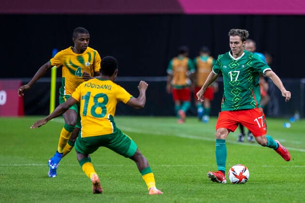 Tokyo 2020 Sapporo Olympics SAPPORO, HO - 28.07.2021: TOKYO 2020 SAPPORO OLYMPICS - xxx during the match between South Africa and Mexico at the Tokyo 2020 Olympiad, held in 2021, at the Sapporo Dome in Sapporo city, Japan (Photo: Richard Callis Fotoarena) x2099194x  RichardxCallis