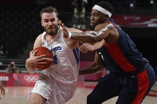 Tokyo 2020 in 2021, Basketball, Men, Czech Republic - France