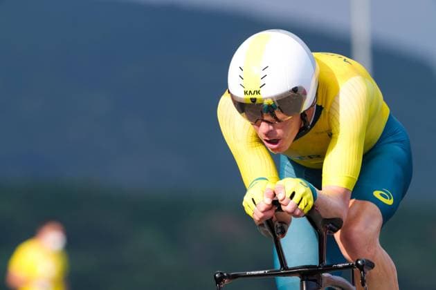 Rohan Dennis (AUS), JULY 28, 2021 - Cycling : Men s Individual Time Trial during the Tokyo 2020 Olympic Games, Olympische Spiele, Olympia, OS at Fuji International Speedway in Shizuoka, Japan. Noxthirdxpartyxsales  (165766841)