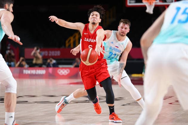 Makoto Hiejima (JPN), JULY 29, 2021 - Basketball : Men s Preliminary Round Group C match between Slovenia 116-81 Japan during the Tokyo 2020 Olympic Games, Olympische Spiele, Olympia, OS at the Saitama Super Arena in Saitama, Japan. Noxthirdxpartyxsales  (165794653)
